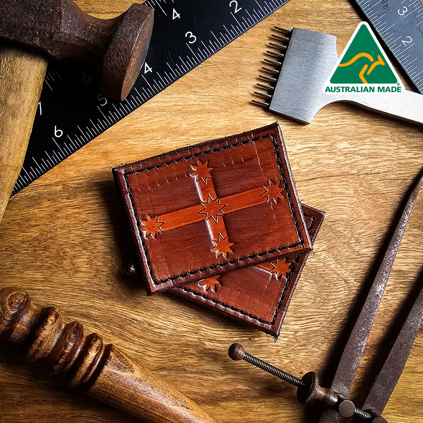 Frontier Leather Eureka patch