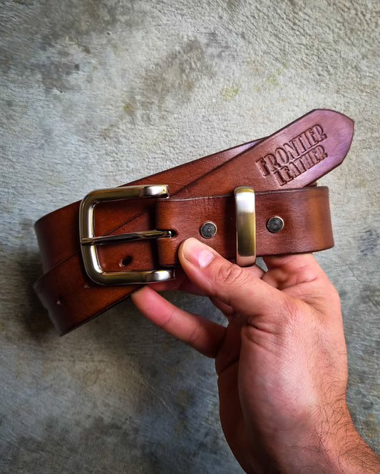 The STOCKMAN Belt - Leather Work Belt