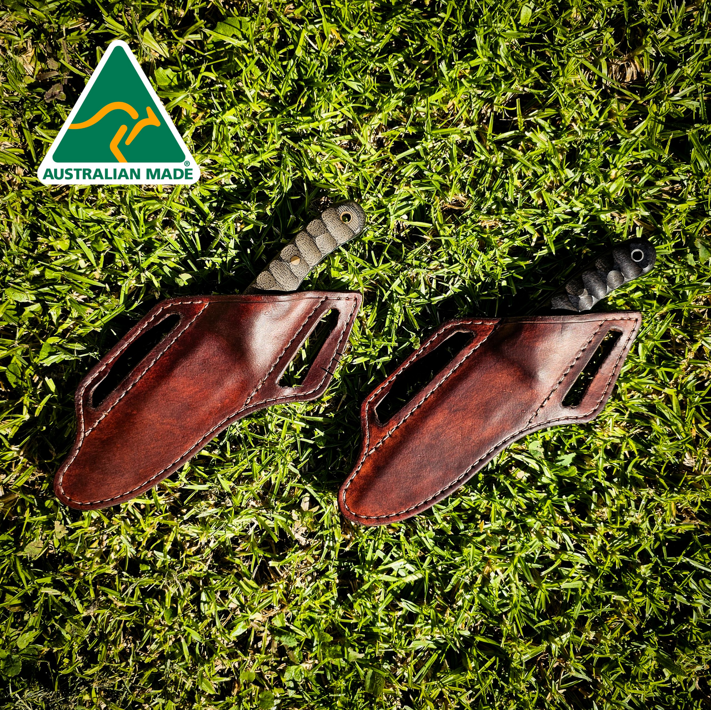 Pancake knife sheath