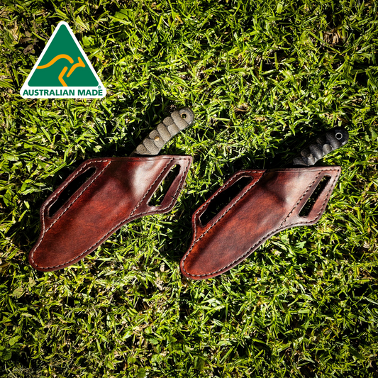 Pancake knife sheath