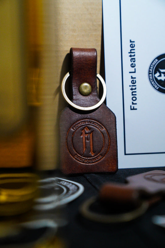 Leather Keyring - Frontier Leather