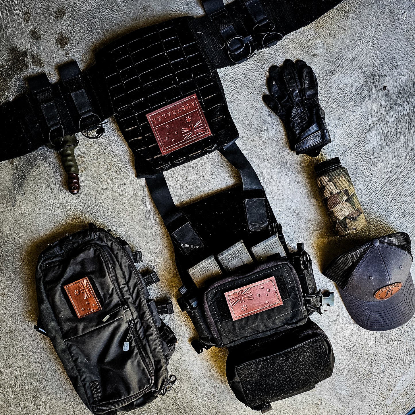 Frontier Leather ANF patch - Shoulder size